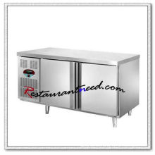 R160 1.2m 2 Portas Fancooling / Static Cooling Refrigerador / Congelador Undercounter